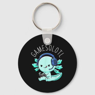Otaku Lifestyle Threads Shirt Co. Gamesolotl Axolo Nyckelring