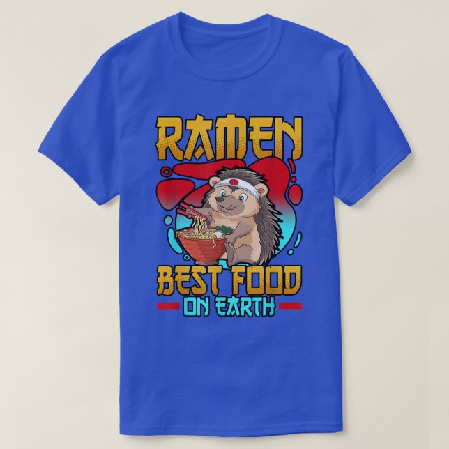 Otaku Ramen Best Food On Earth Anime Funny Cute  T Shirt (Design framsida)