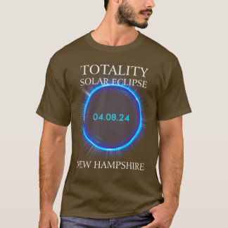 otal Solar Eclipse 2024 New Hampshire Astronomy Lo T Shirt