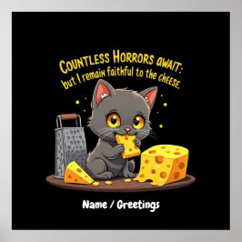 Otaliga fasor väntar, men jag är döende. poster