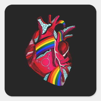 Otaliga Vänskaper för våra feta minnesmärken Fyrkantigt Klistermärke