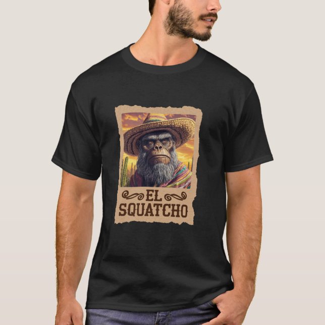Otamed El Squatcho T Shirt (Framsida)