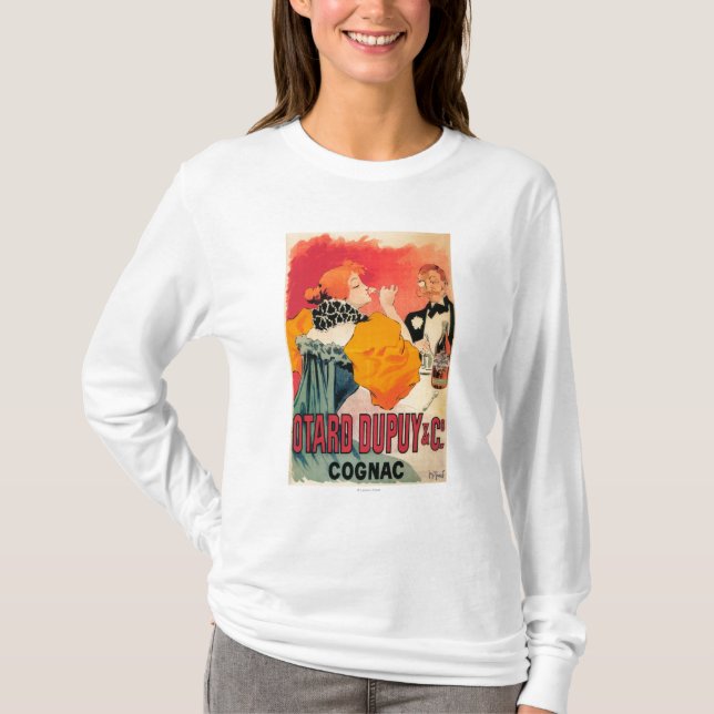 Otard-Dupuy & befordrings- affisch för CO. Cognac Tröja (Framsida)