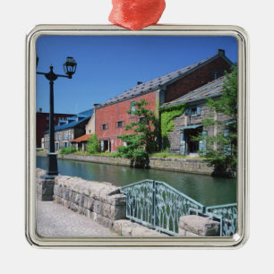 Otaru kanal 2 julgransprydnad metall