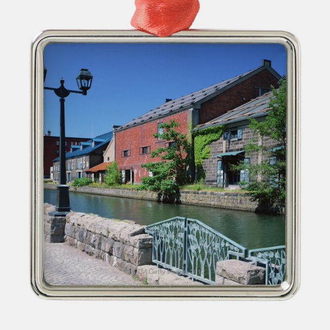 Otaru kanal 2 julgransprydnad metall (Framsidan)