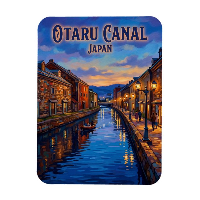Otarukanalen Japan Magnet (Vertikal)