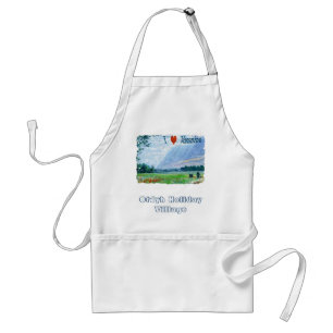 Otdyh Helgdag Village Apron Förkläde