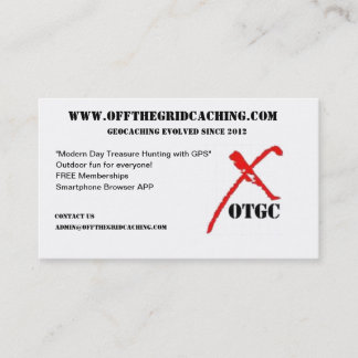 OTGC-VISITKORT VISITKORT