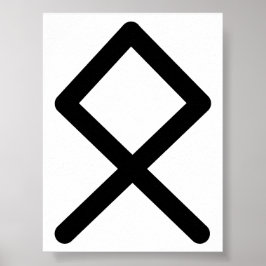 OTHALA Nordisk Run (Arv, Härstamning) | Elder Fu Poster