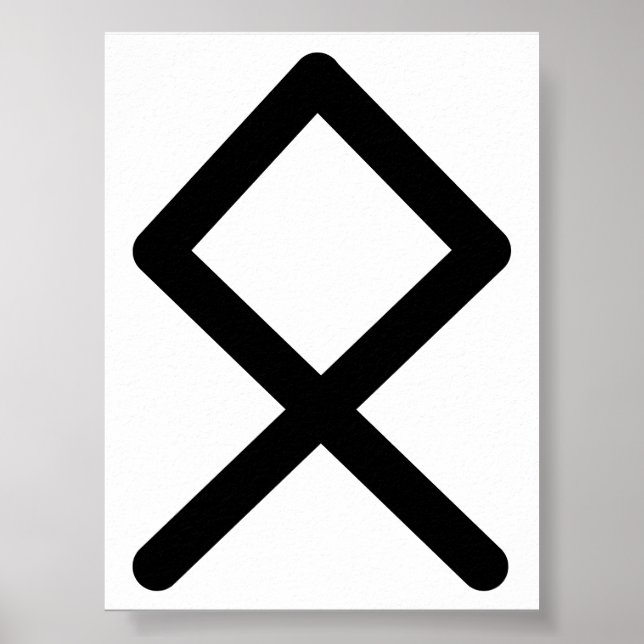 OTHALA Nordisk Run (Arv, Härstamning) | Elder Fu Poster (Framsidan)