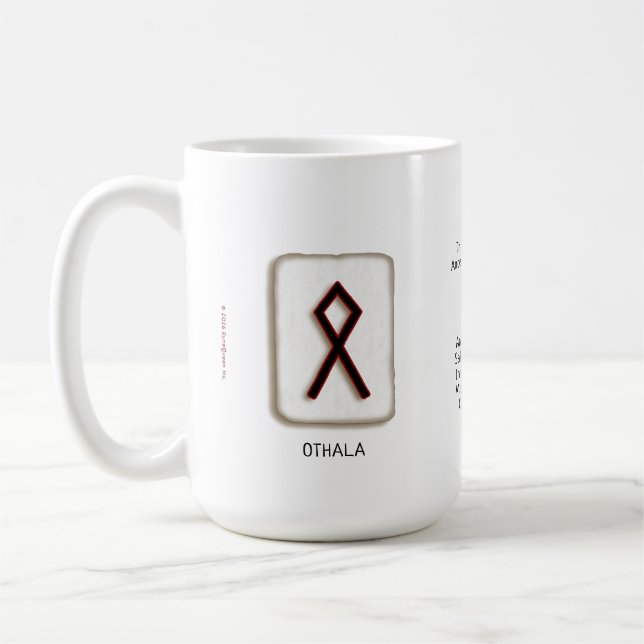 Othala Runsten 15 oz. Mugg (Vänster)