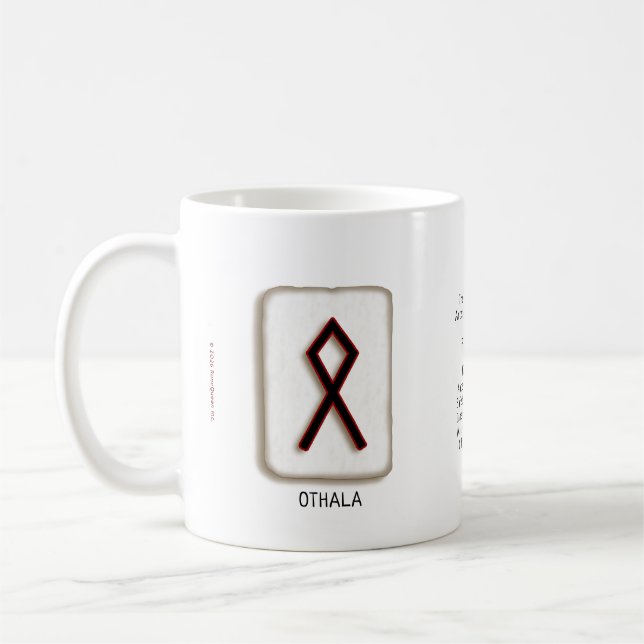 Othala Runsten 330 ml Mugg (Vänster)
