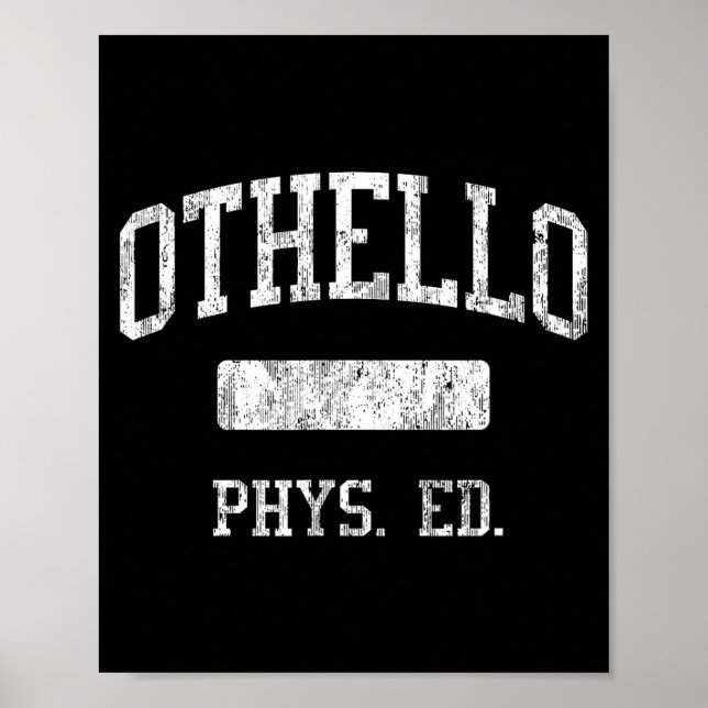 Othello High School Hs Othello Wa Fysisk utbildnin Poster (Framsidan)