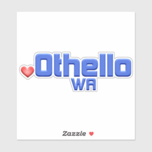 Othello Washington Klistermärken