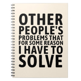 Other People's Problems Anteckningsbok