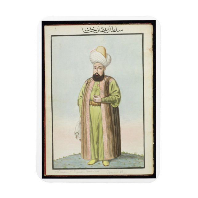 Othman (Osman) I (1259-1326), grundare av ottom Magnet (Vertikal)