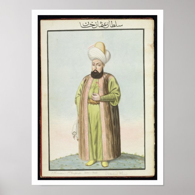 Othman (Osman) I (1259-1326), grundare av ottom Poster (Framsidan)