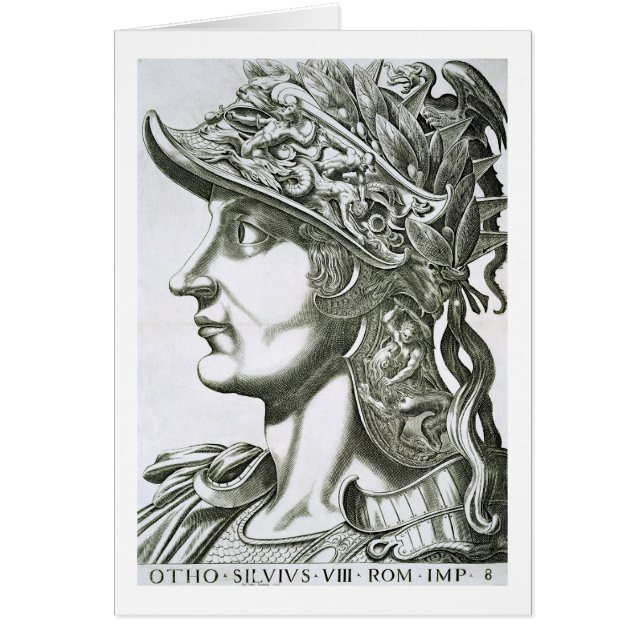 Otho (32-69 ANNONS), 1596 (gravyr) Hälsningskort (Framsidan)