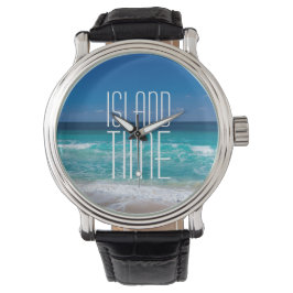Ötid Tropical Beach Turquise Vatten Armbandsur
