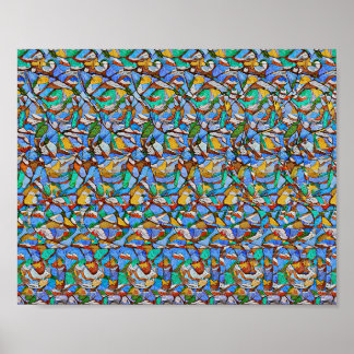 Otillåten kunskap - Gömt 3D-utskrift Poster