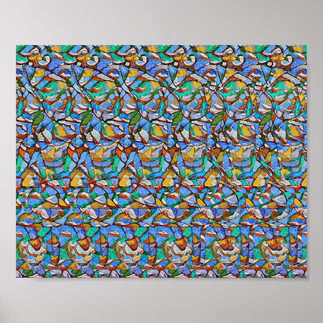 Otillåten kunskap - Gömt 3D-utskrift Poster (Framsidan)