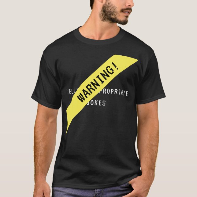 Otillbörliga skämt t shirt (Framsida)