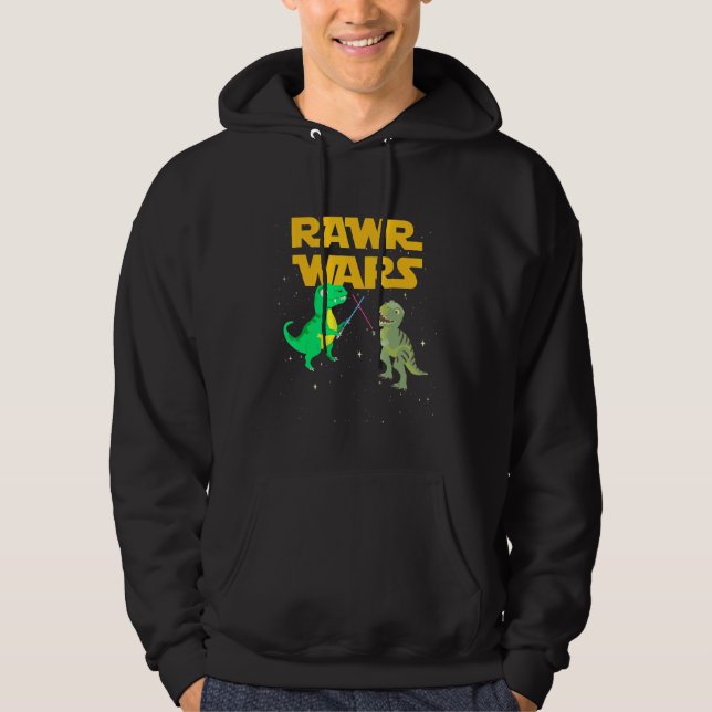Otillgänglig Lightsaber Klo Hoodie (Framsida)