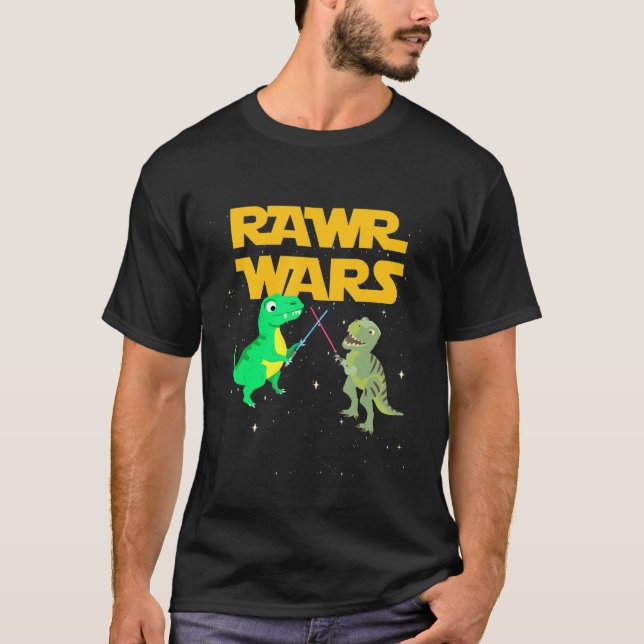 Otillgänglig Lightsaber Klo T Shirt (Framsida)