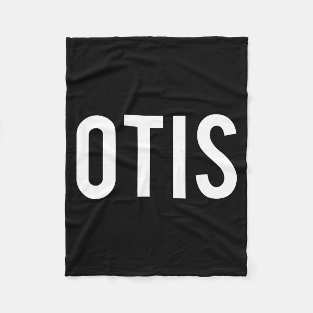 Otis - Cool New Funny Name Fan Gift Tee  Fleecefilt (Framsidan)