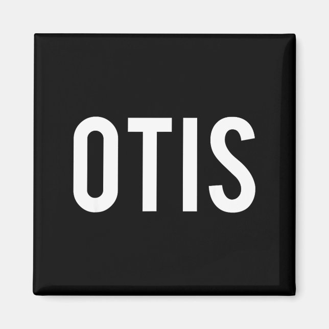 Otis - Cool New Funny Name Fan Gift Tee  Magnet (Framsidan)