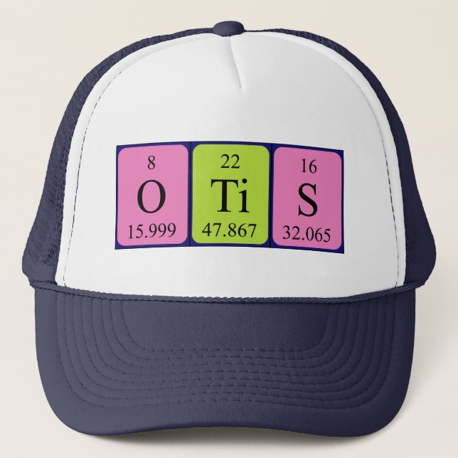 Otis Periodiska bord namn hat Truckerkeps (Framsida)