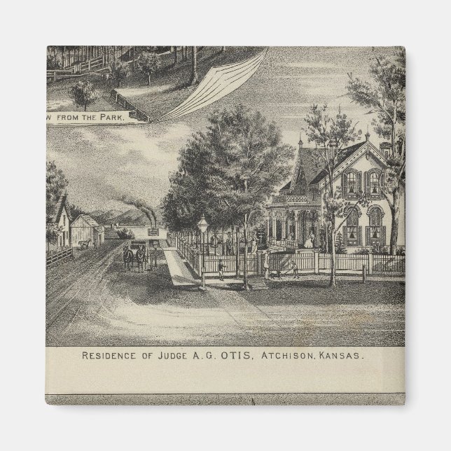 Otis Prisa Villa, Kansas Magnet (Framsidan)