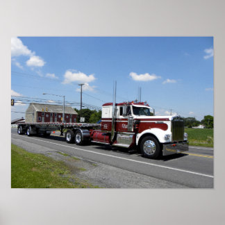 Otis Red & White W900A-Poster Poster