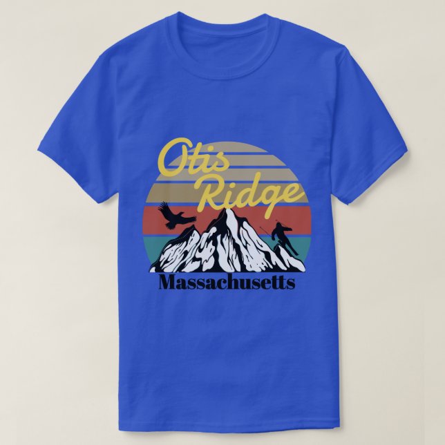 Otis Ridge ski Massachusetts T Shirt (Design framsida)