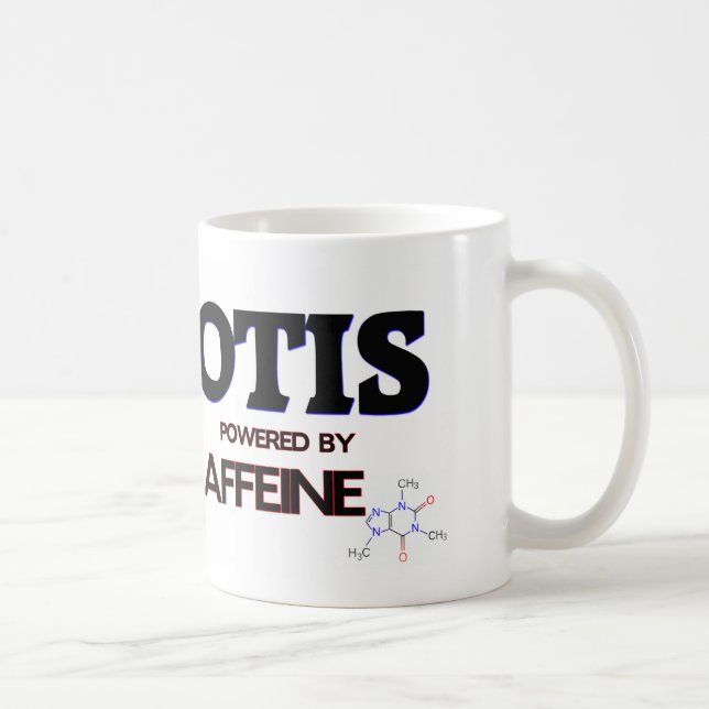 Otis som drivas av koffein kaffemugg (Höger)