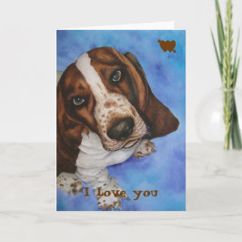 Otis, Valentine Greeting Card Helgkort