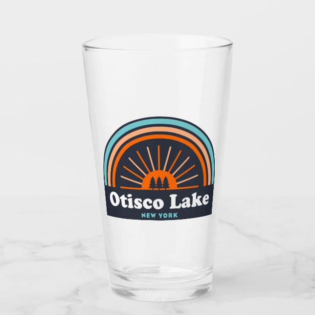 Otisco Sjö New York Rainbow Glaskopp (Framsida)