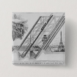 Otishissen i det Eiffel torn Knapp