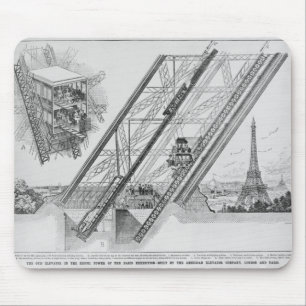 Otishissen i det Eiffel torn Musmatta