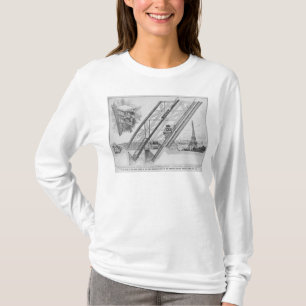 Otishissen i det Eiffel torn T-shirt