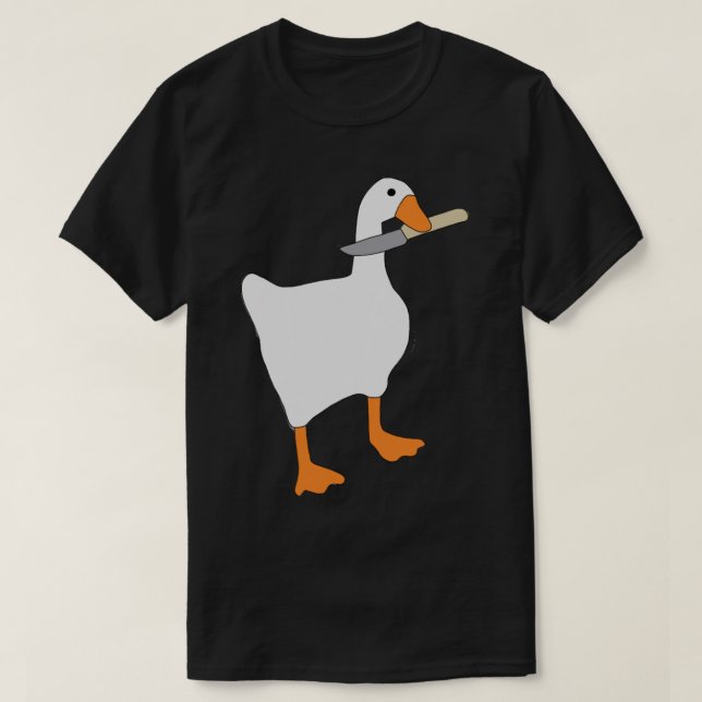 Otitlar, gås med Knivar, djur, goo T Shirt (Design framsida)