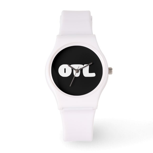 OTL Emoticon ~ Koreansk slang Armbandsur (Framsida)
