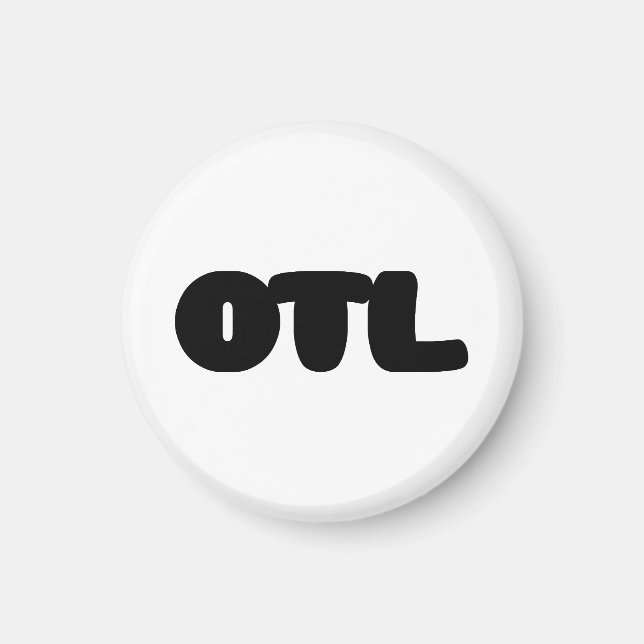 OTL Emoticon ~ Koreansk slang Magnet (Framsidan)