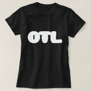 OTL Emoticon ~ Koreansk slang T Shirt