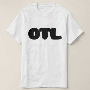 OTL Emoticon ~ Koreansk slang T Shirt