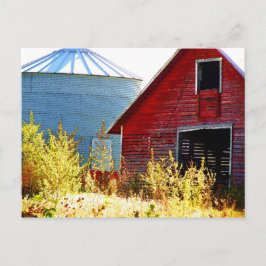 Otoe County Barn Postcard Vykort