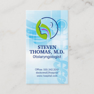 Otolaryngolog Doktor Visitkort