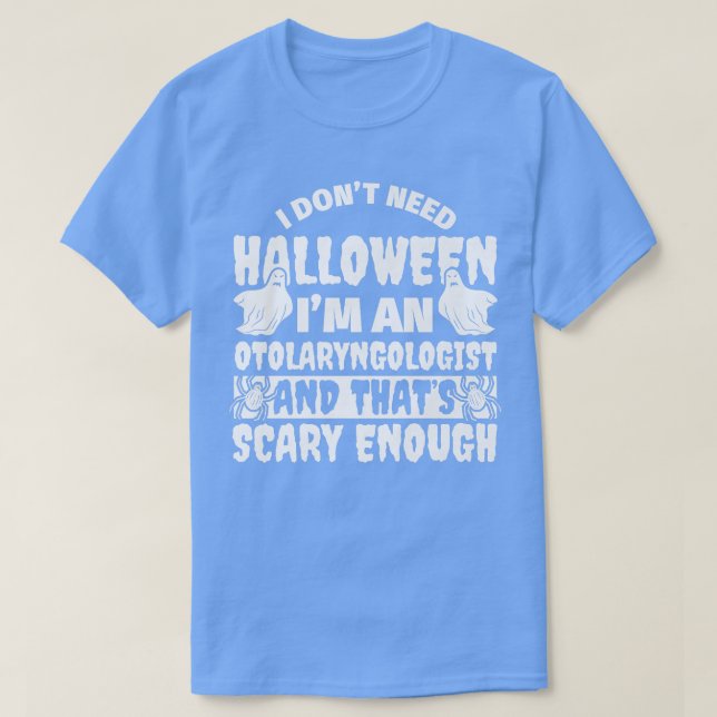 OTOLARYNGOLOGIST Halloween Funny Premium T-Shirt (Design framsida)