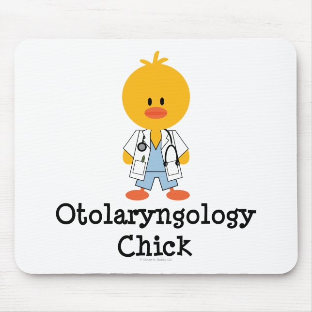 Otolaryngologychick Mousepad Musmatta (Framsidan)
