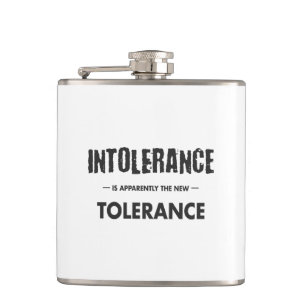 Otolerans är uppenbarligen den nya toleransen fickplunta